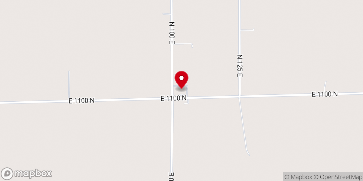Map showing location of St Peter Lutheran Church