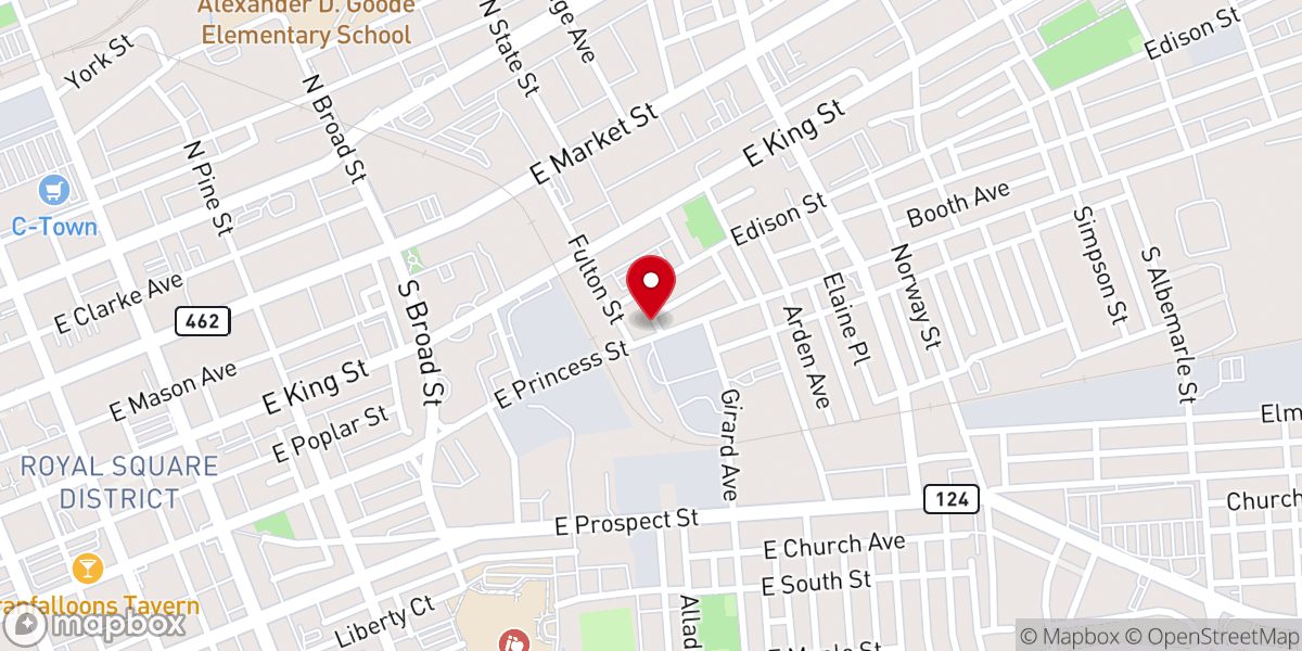Map showing location of Truth Tabernacle Seventh Day