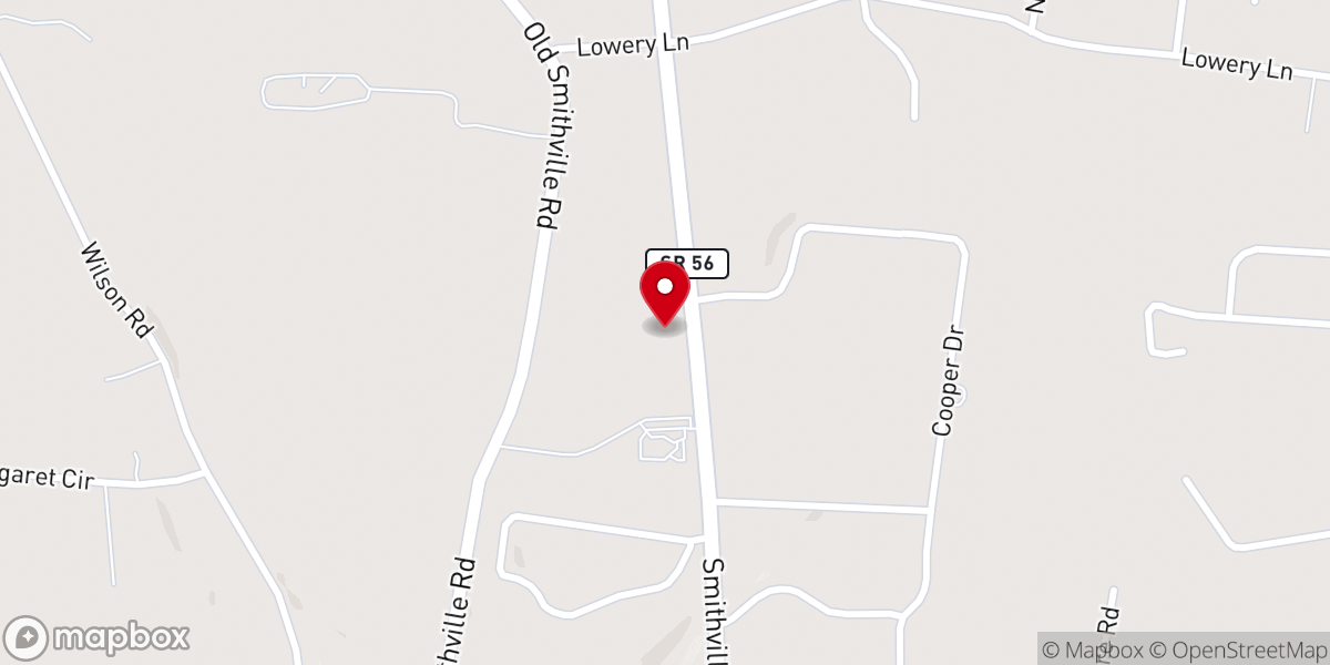 Map showing location of Freedom Life Church