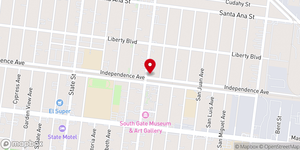 Map showing location of Iglesia Evangelica Pentecostes Independiente Apocalipsis 22 16