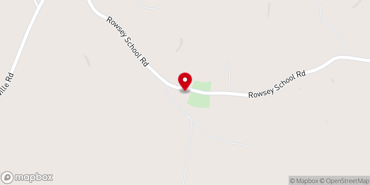 Map showing location of Mt Gilead Baptist Church