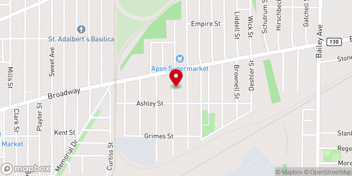 Map showing location of Church of God and Saints of Christ