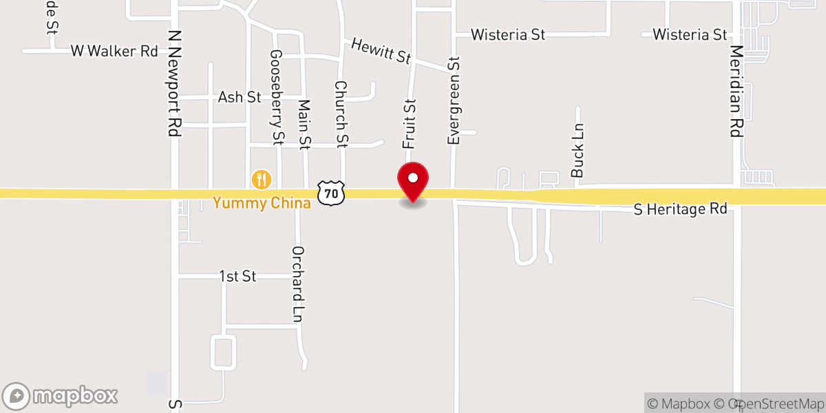 Map showing location of Lake Country Church Of Christ