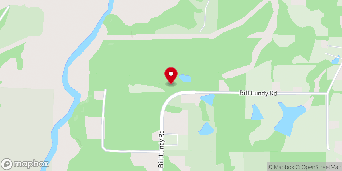 Map showing location of Clear Springs Church