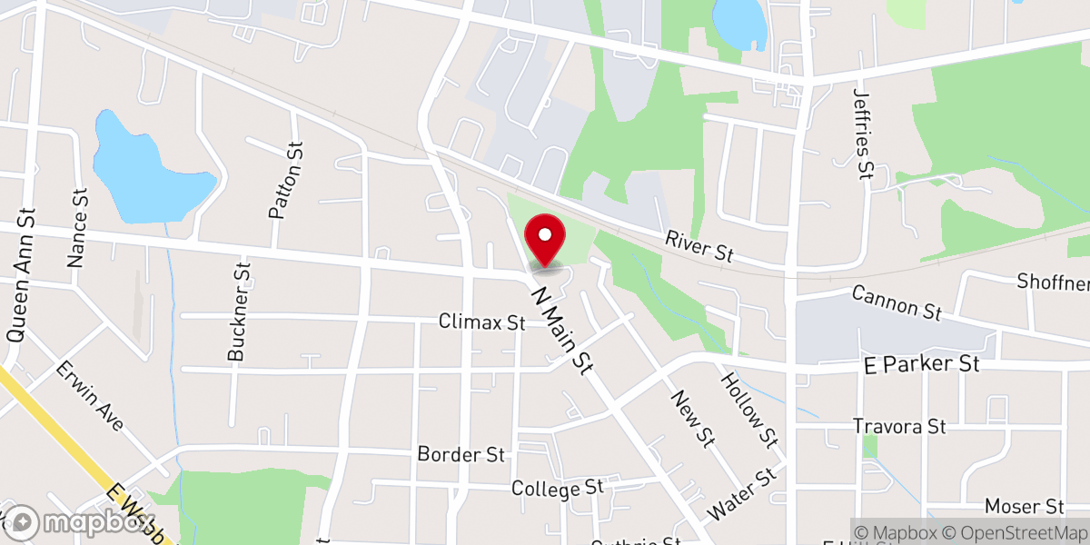 Map showing location of Historic Providence Church
