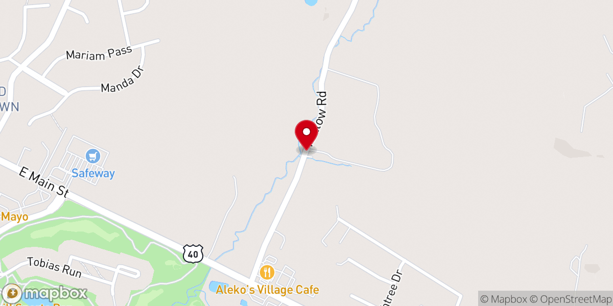 Map showing location of Summers Farm