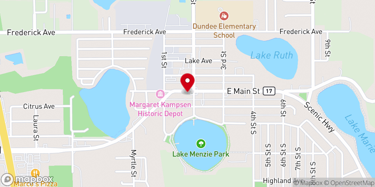 Map showing location of Resurrection Holiness Church Pentecostal Trinity