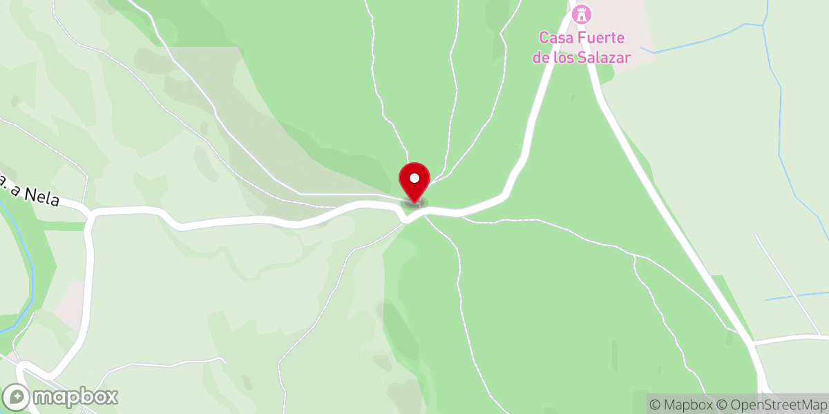 Map showing location of Ermita de San Bartolomé