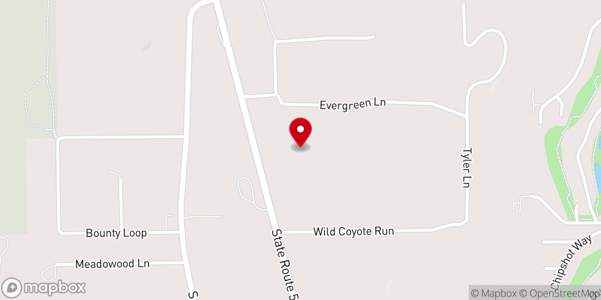 Map showing location of South Whidbey Church of Christ