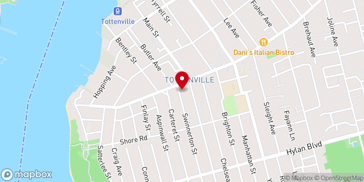 Map showing location of St Paul's United Methodist Church