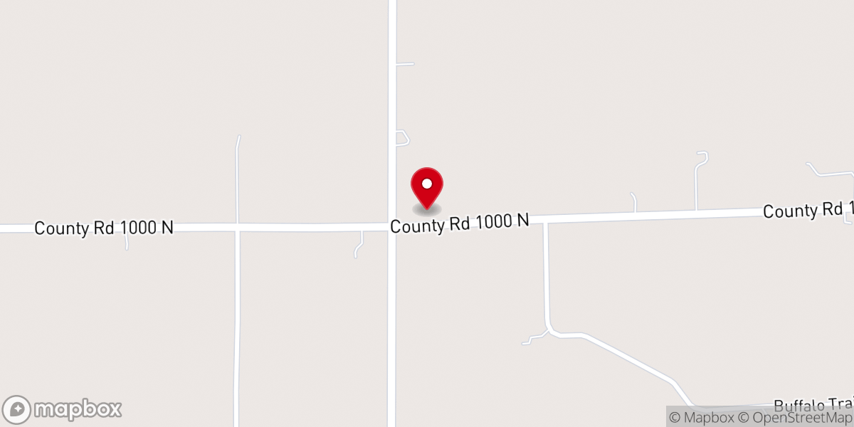 Map showing location of Shiloh Church of God