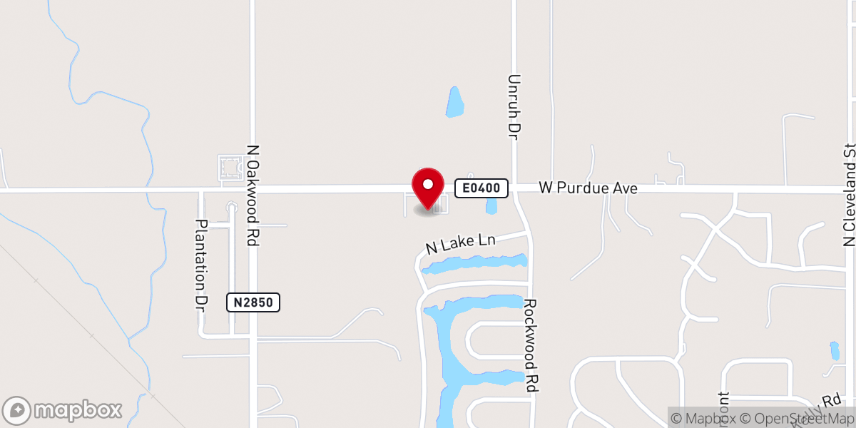 Map showing location of Willow View Church