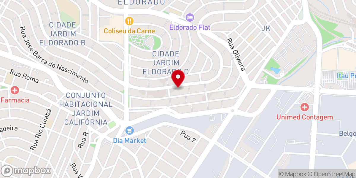 Map showing location of Universal