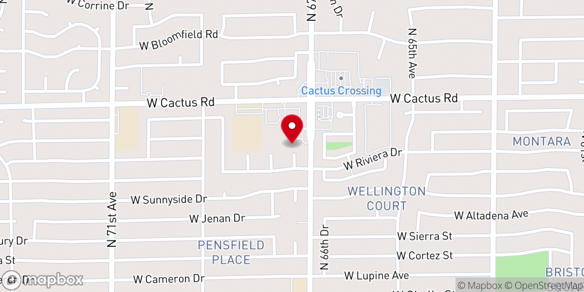 Map showing location of Venture Church Inc