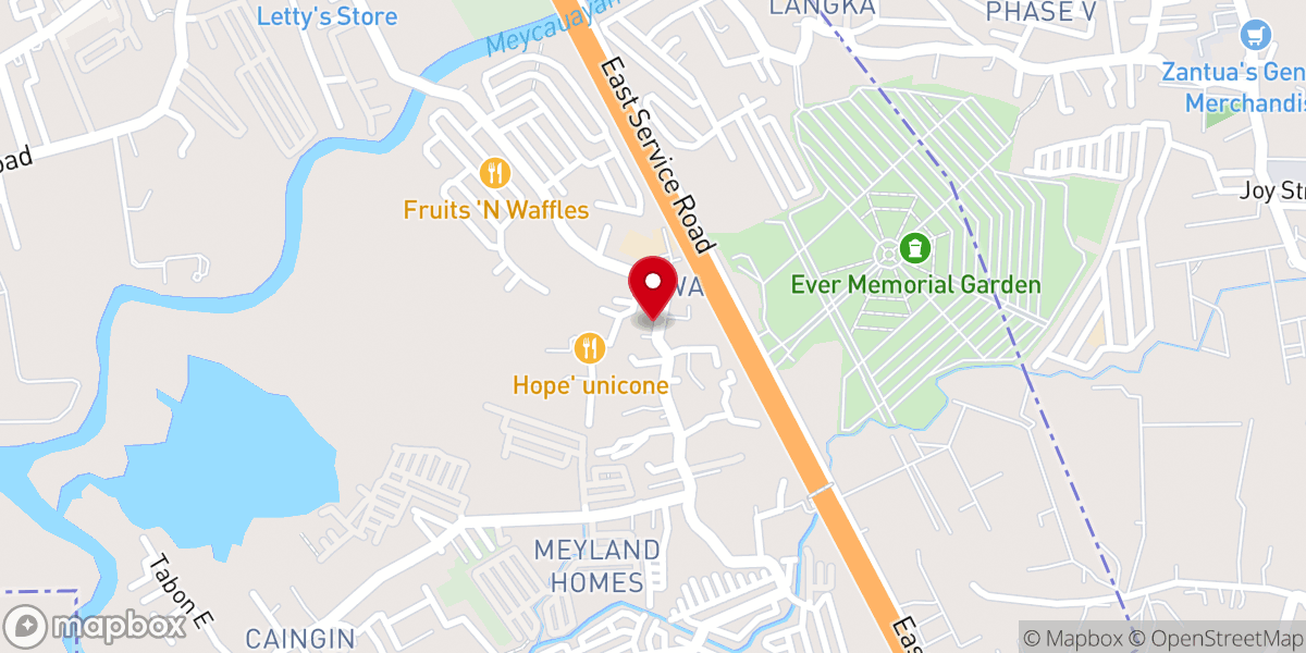 Map showing location of Muling Pagkabuhay Parish Church - Lawa, Meycauayan City, Bulacan (Diocese of Malolos)