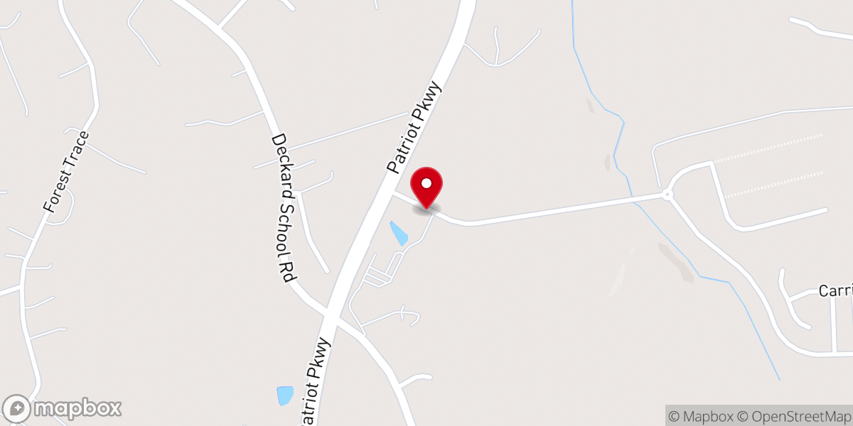 Map showing location of Phillips Grove