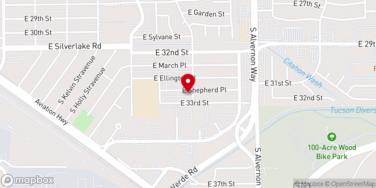 Map showing location of Ideal Missionary Baptist Church