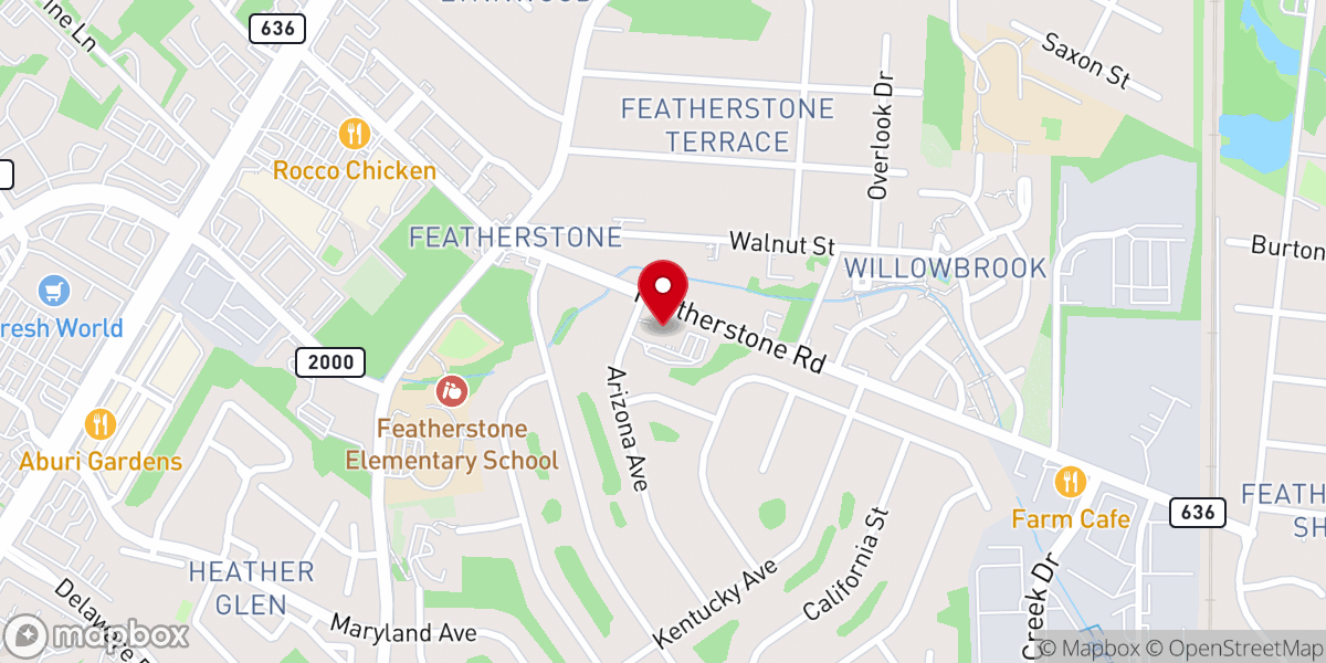 Map showing location of Unity Christian Fellowship International (UNITY CHURCH)