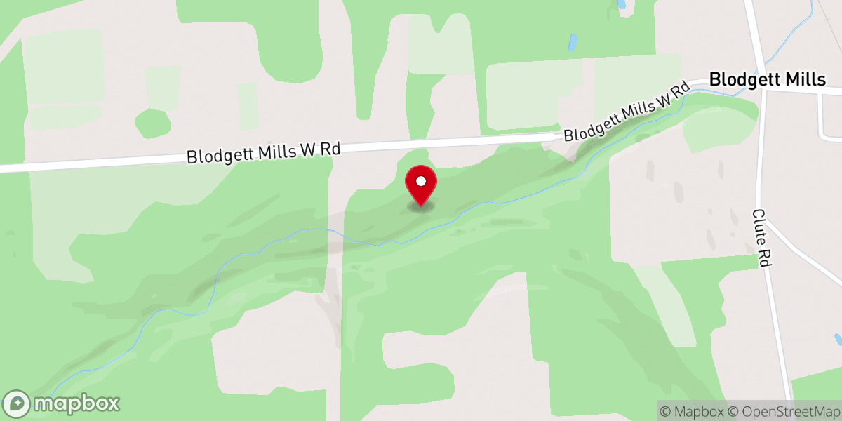 Map showing location of Day for a Church