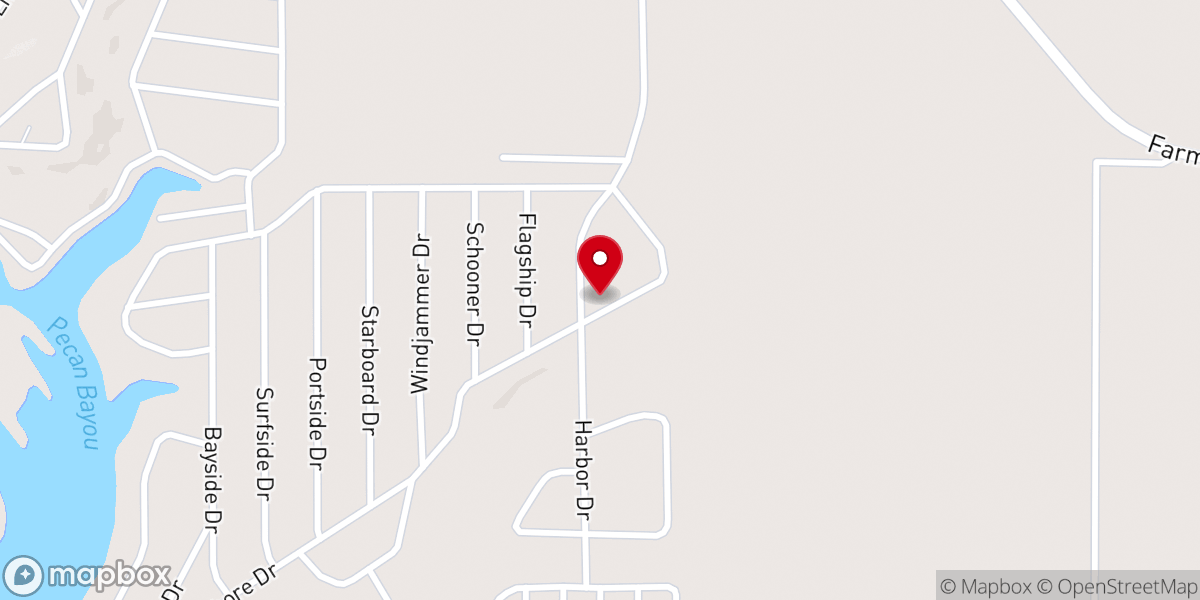 Map showing location of North Lake Community Church