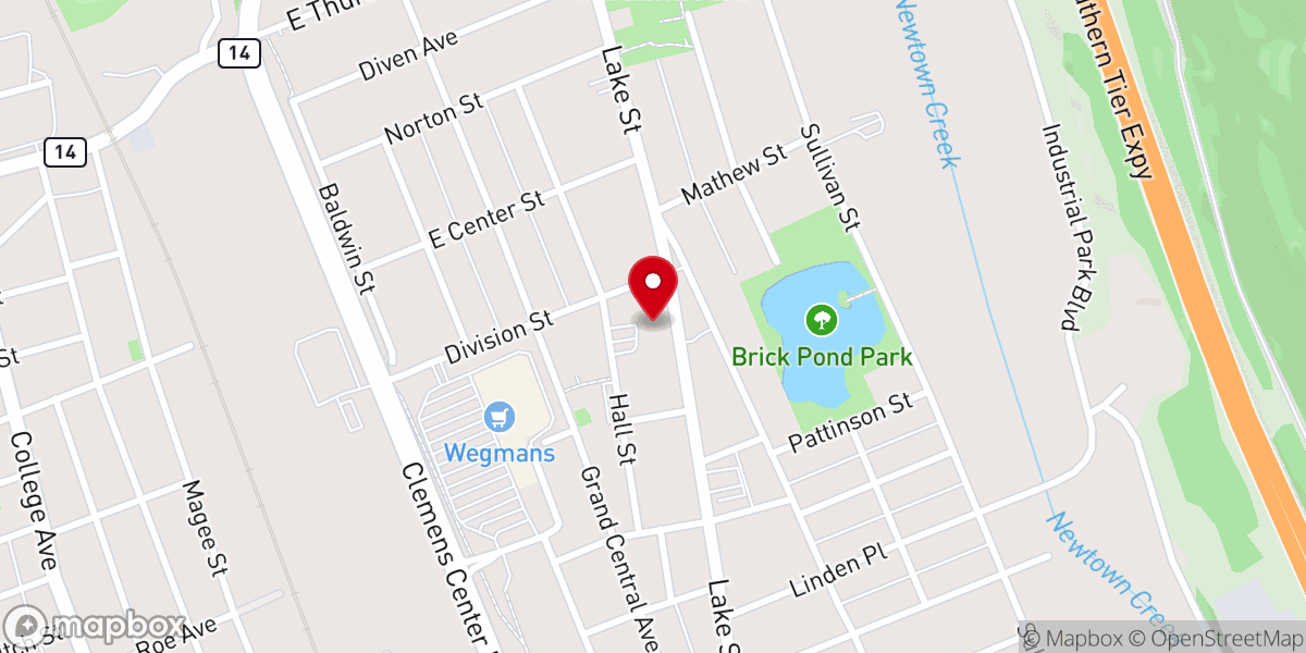 Map showing location of Living Word Church