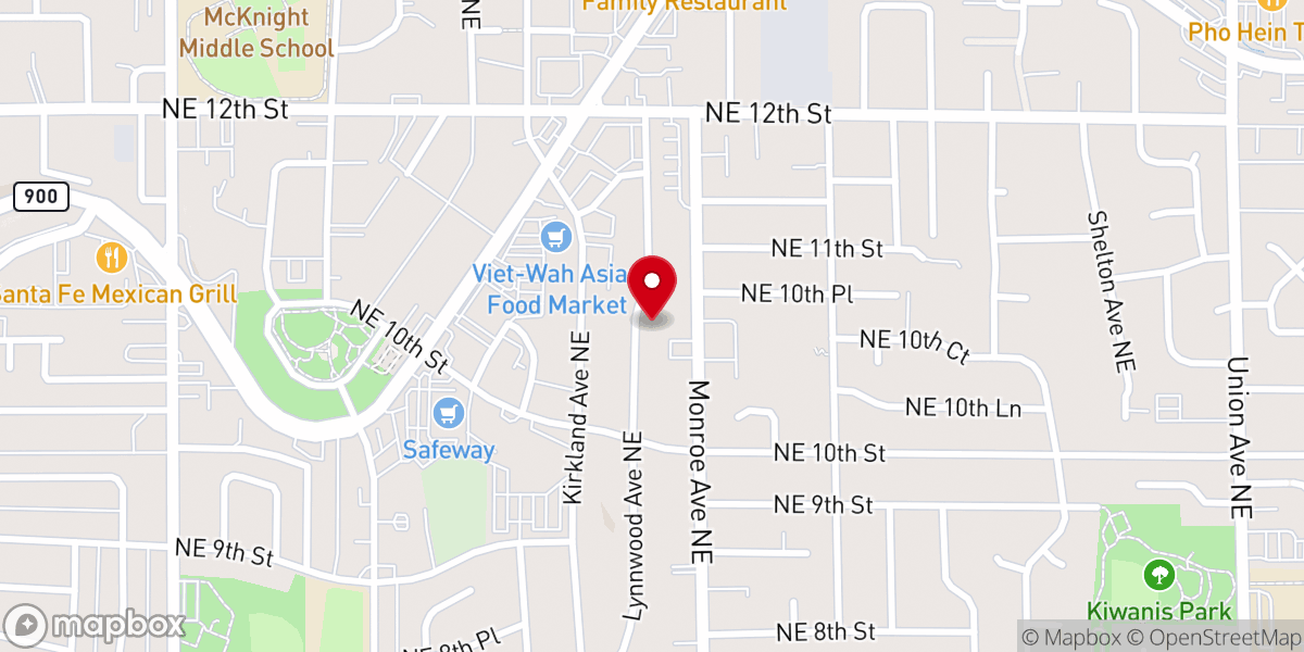 Map showing location of Evangelical Chinese Church of SKC