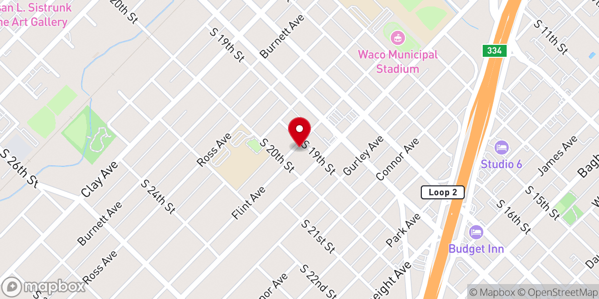 Map showing location of IECE Iglesia Evangelica Cristiana Espiritual