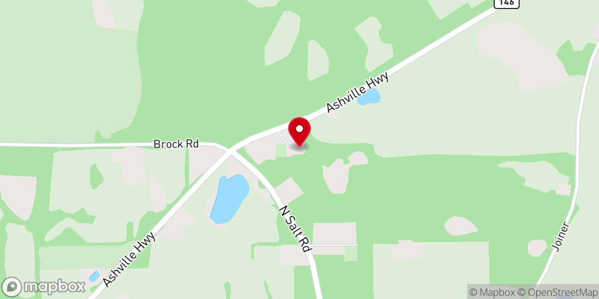 Map showing location of New Bethel AME Church