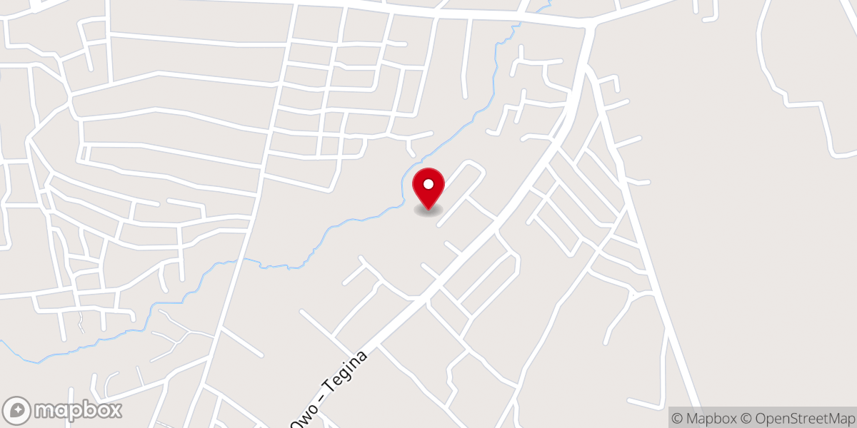 Map showing location of RCCG DUNAMIS ASSEMBLY BIDA