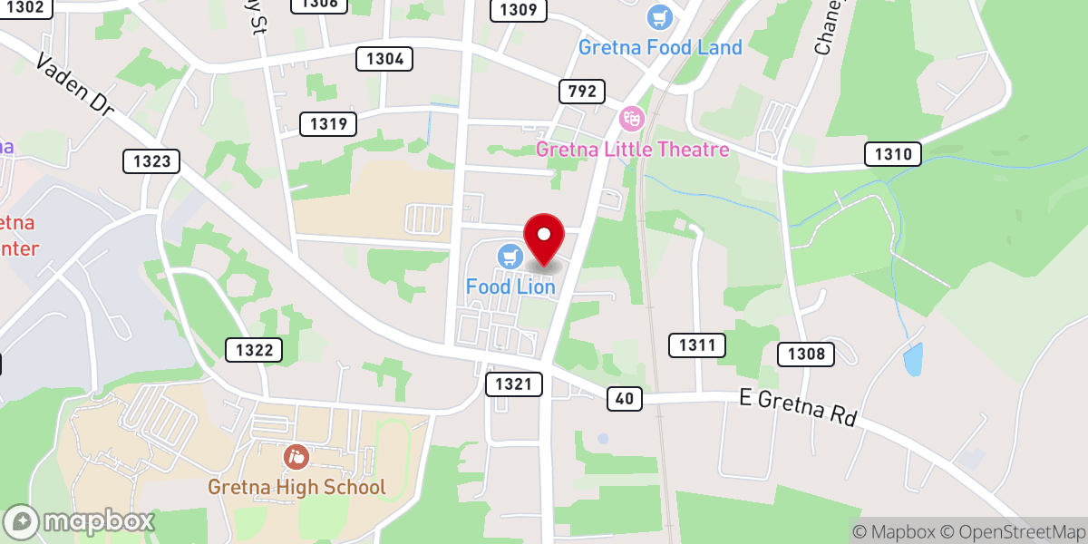 Map showing location of JRS Mexican Grill