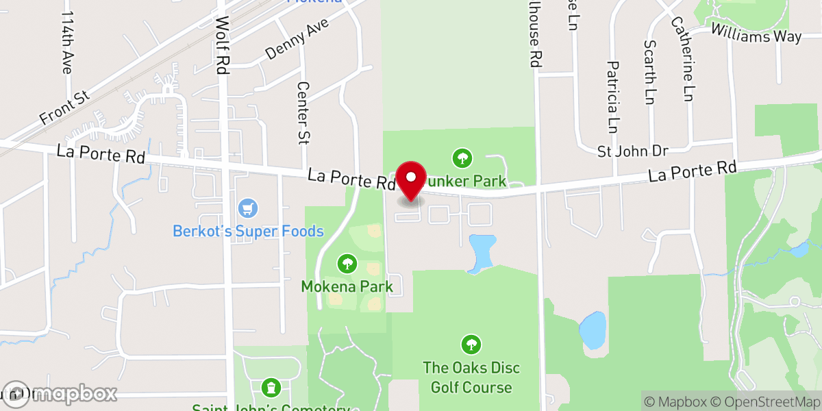 Map showing location of Living Word Bible Church