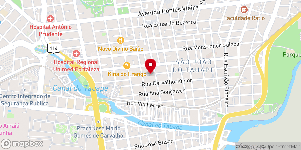 Map showing location of Igreja Evangélica Assembléia de Deus