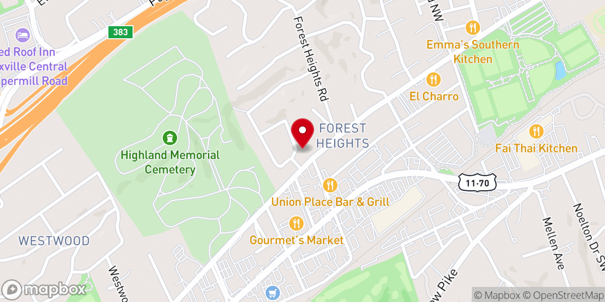 Map showing location of Campus Mission Inc