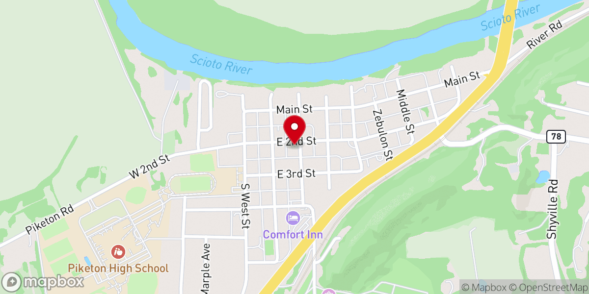 Map showing location of Eagles Ministries