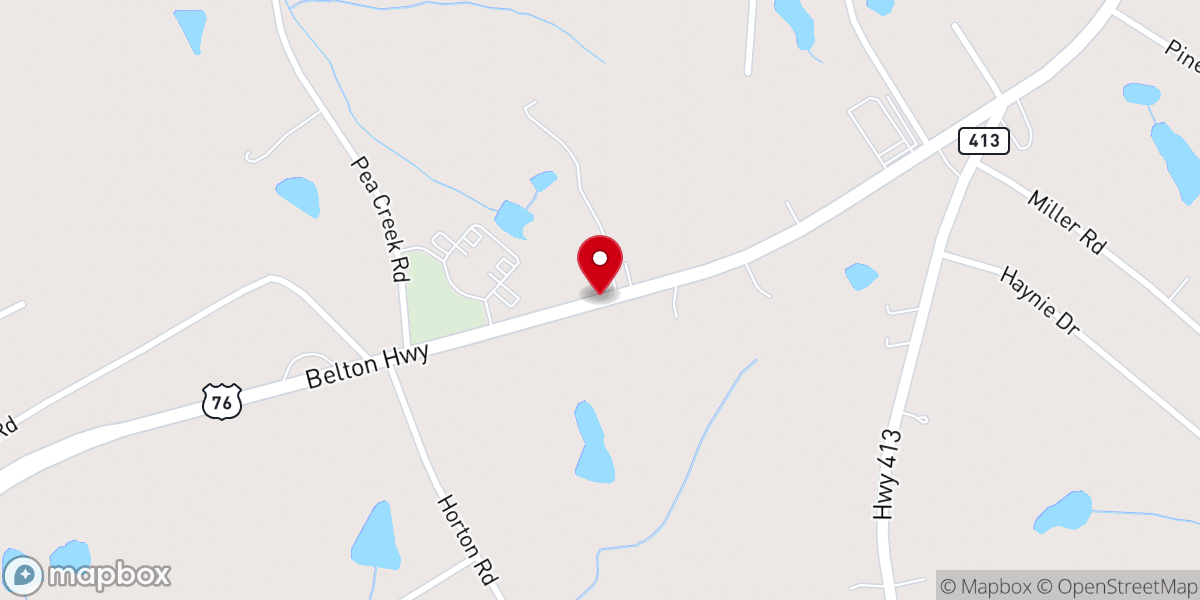 Map showing location of Revival Awakening Ministries