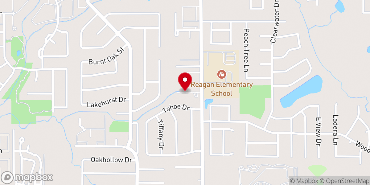 Map showing location of Norman Church of Christ