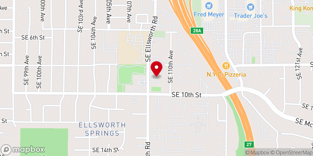 Map showing location of Church of the Good Shepherd