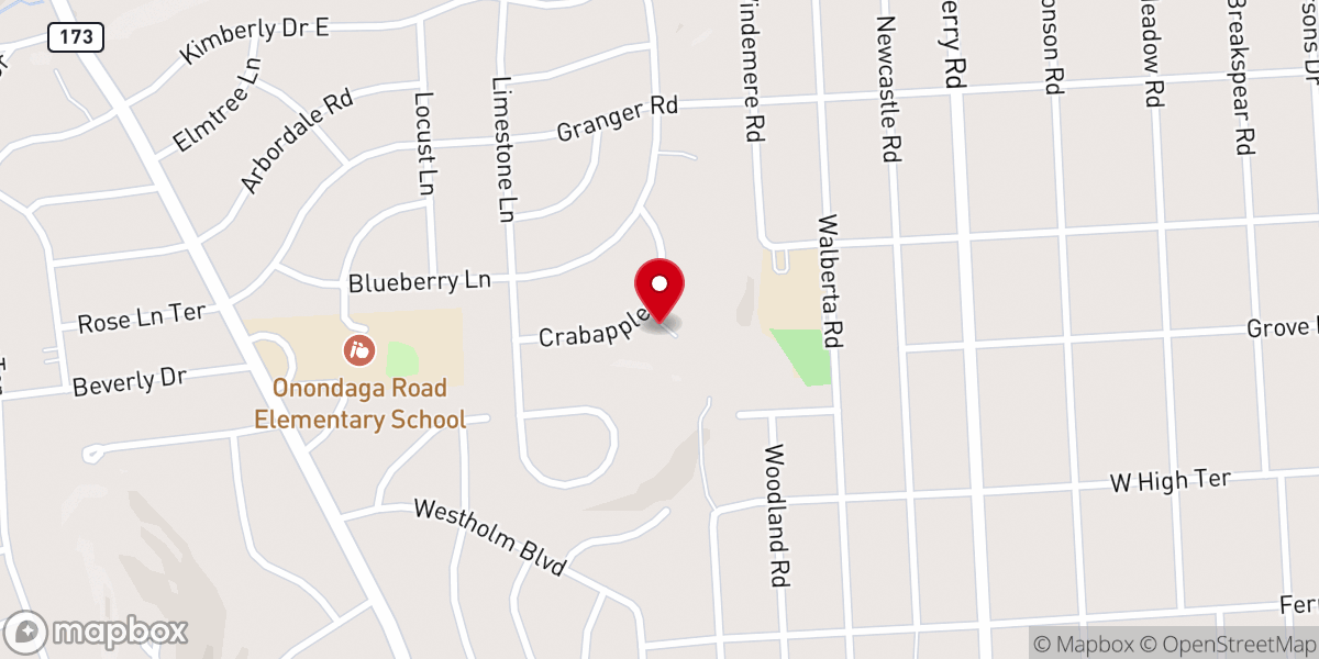 Map showing location of The Kings Healing Room Inc