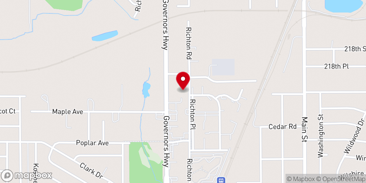 Map showing location of Harvest Time Worship Center Church