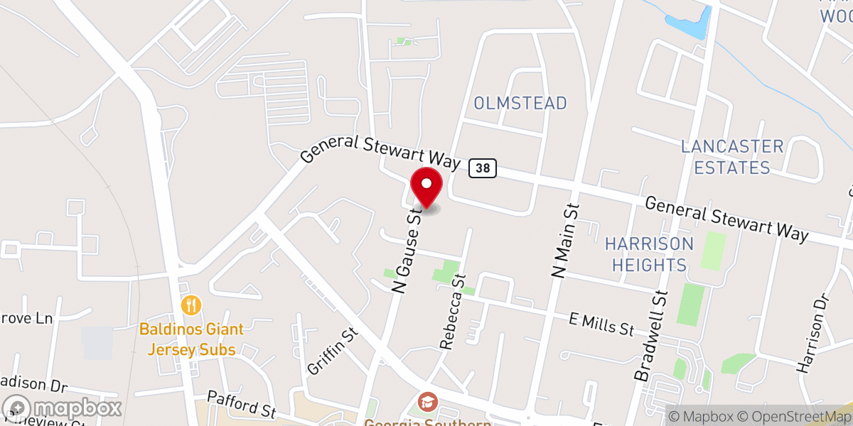 Map showing location of Aisle of Hope Holiness