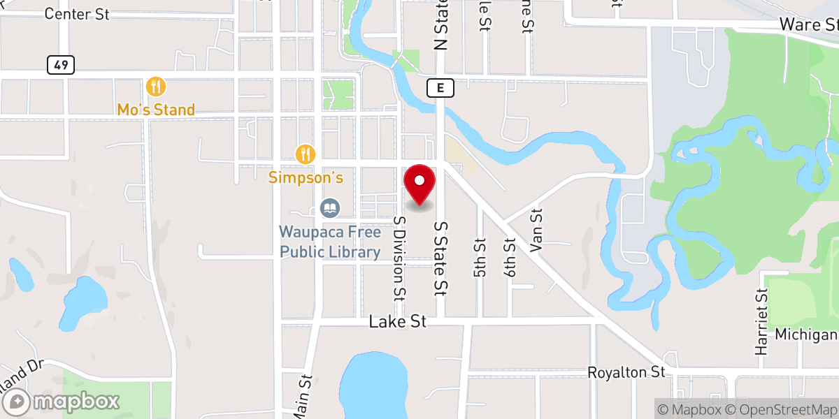 Map showing location of Apostolic Lighthouse Church