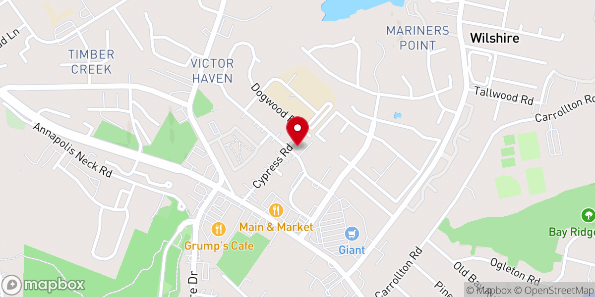 Map showing location of Victor Haven Ministries