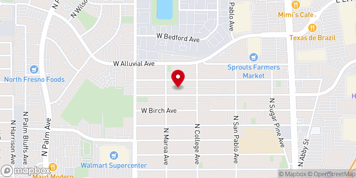 Map showing location of Temple Bethania Pentecostal Holiness Church