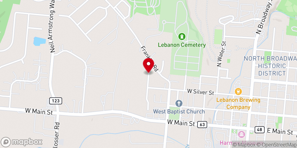 Map showing location of AC Chapel