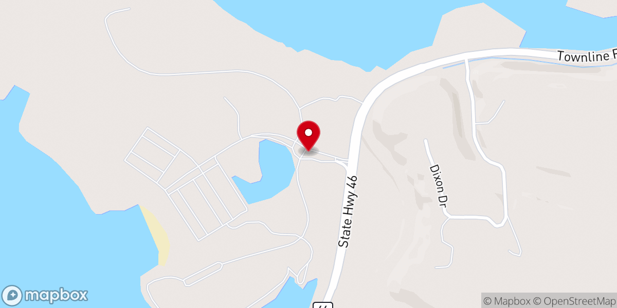 Map showing location of Delta Lake State Park