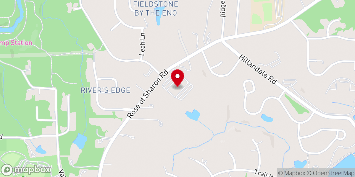 Map showing location of The Summit Church - North Durham Campus