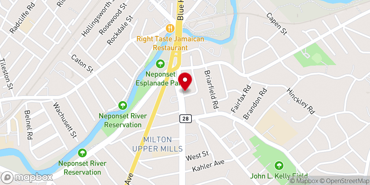 Map showing location of Milton Church Of God Of Prophecy