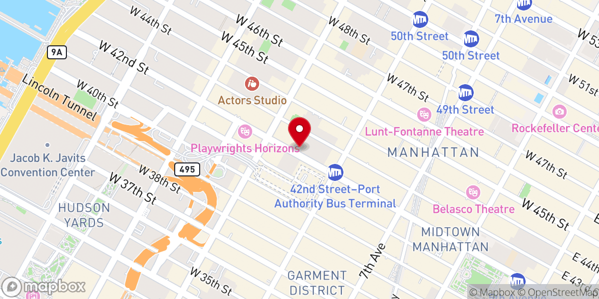 Map showing location of Holy Cross Church