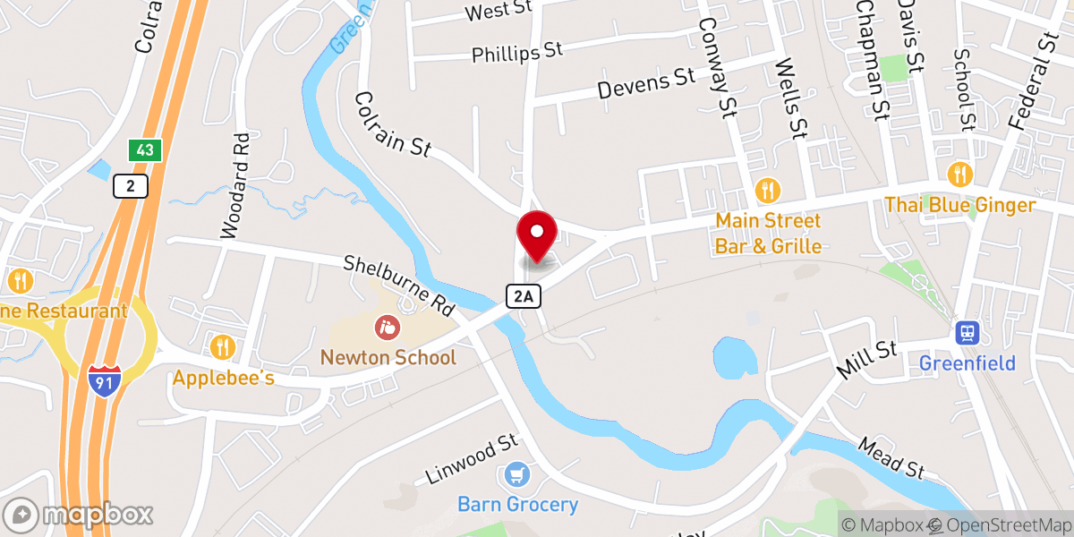 Map showing location of Iglesia Pentecostal Alpha & Omega