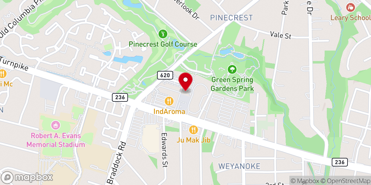 Map showing location of Agios Baptist Community of Faith